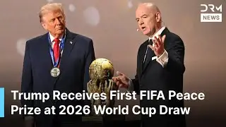 BREAKING: Donald Trump Receives Historic First FIFA Peace Prize at 2026 World Cup Draw | AD1B