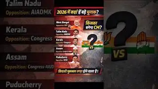 &ldquo;CM Chunav 2026: 5 rajyon ka result badlega rajneeti?&rdquo;#news #viral #politics#youtubeshorts #trending