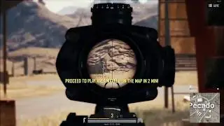 PUBG Desert map - 8x Scope Zoom in / Zoom out + Potato aim