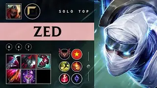 Zed Top vs Garen - VN Grandmaster Patch 25.22
