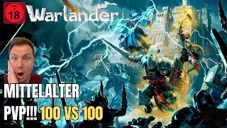 Mittelalter PvP🔥100 vs. 100 in Warlander Gameplay Deutsch ps5