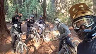 Santa Cruz,CA | K2 trail | Great lap with my boys@152killa & @jaynastymtb  