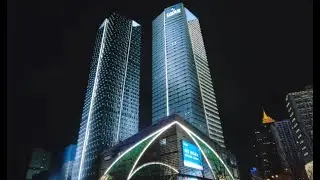 ShenYang, China Driving Downtown. 中國沉陽 (Шэньян)(8300000)