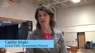 First Lady Michelle Obama, Akie Abe visit Great Falls Elementary in Virginia