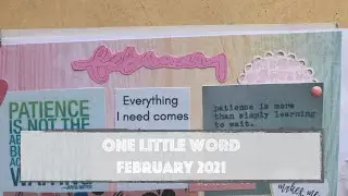 One Little Word 2021 - February Prompt || Vision Board