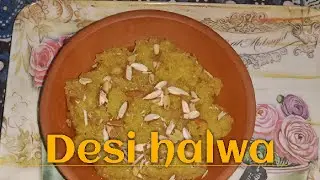 Desi halwa