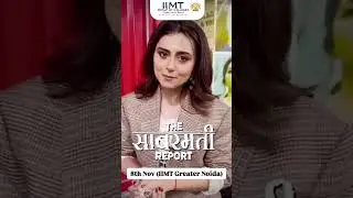 Riddhi Dogra | The Sabarmati Report | IIMT Group of Colleges , Greater Noida