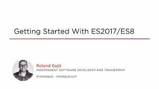 Course Preview: Getting Started with ES2017/ES8