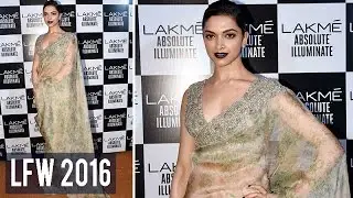 Deepika Padukone looks drop dead gorgeous at Lakme Fashion Week&rsquo;s Grand Finale