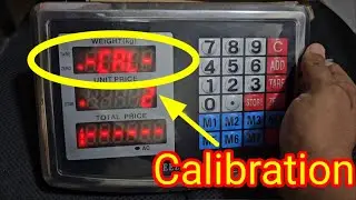 Meezan M607 Weighing Scale Calibration | Easy Step by Step Guide
