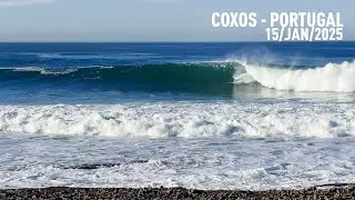 Epic Conditions , Perfect winter Swell at Coxos, Portugal - RAWFILES - 15/JAN/2025