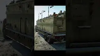 Mercedes Benz  transporting a Construction Rig Semi Trailer  snowrunner
