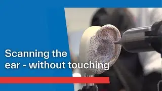 Contactless 3D ear scanning for custom in-ear devices