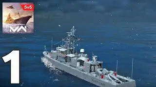 Modern Warships - Gameplay Walkthrough Part 1 (Android, iOS)