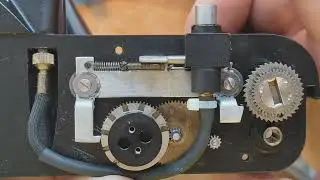 Linhof Technorama 617 - how film counter and locking mechanism work