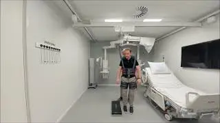 Trainer module and Positioning lock - Step up exercise