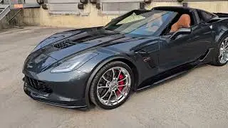 2019 Chevrolet Corvette Grand Sport Coupe 2LT \ Kalahari Brown Interior \ Chrome Wheels