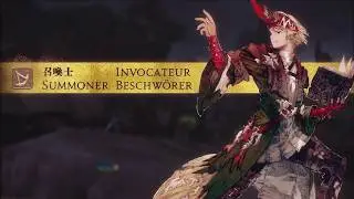 FFXIV Stormblood - Job Skills Beschw&ouml;rer BSW/SMN Summoner