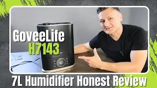 Обзор увлажнителя воздуха GoveeLife 7 л | Бесшумный, с верхней заправкой, RGB-подсветкой и функци...