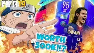 IS HE WORTH 500K!!? | TOTS CAVANI PLAYER REVIEW FIFA 19