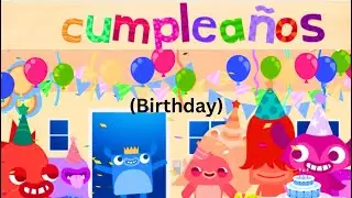 Learn Spanish Word CUMPLEANOS / BIRTHDAY + English Translation | Endless Spanish | Educational video
