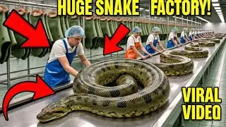 Inside the World&rsquo;s Biggest Snake Factory 🐍 | Unbelievable Processing