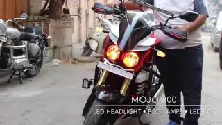 MAHINDRA MOJO 300 MODIFIED + EXHAUST NOTE & FLYBY