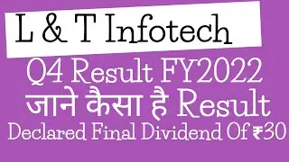 L&T Infotech Q4 Result | Larsen & Toubro Infotech Share Latest News | LTI Share
