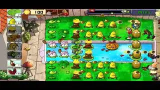 ផ្កា ប៉ះ ខ្មោច    Plants vs Zombies FREE   Last Stand   Earless   Successfully level 17