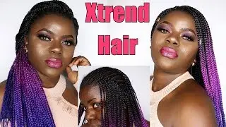 How I Install My Crochet Box Braids: Xtrendhair | Dilias Empire.