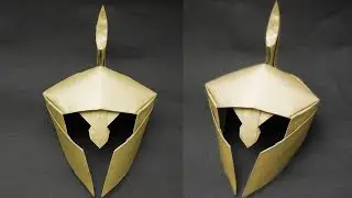 Origami helmet (Alexander Kurth) Tutorial