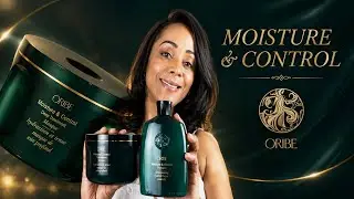 Oribe Moisture & Control Resenha | Nutrição profunda para cabelos secos, crespos e cacheados.