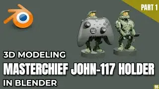 3D Modeling: Masterchief John-117 Holder | Part 1 &ndash; Helmet & Visor Construction