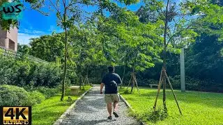 [4K] GREENWAY PARK BGC TAGUIG 2022🍀 - Relaxing Morning Walk 🇵🇭