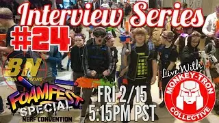 Interview Series #24  FOAMFEST SPECIAL w/Monkeytron Collective