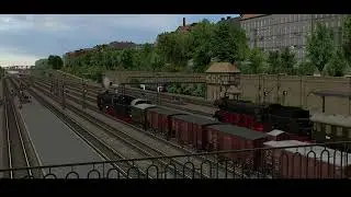 Bahnhof mit Fahrstraßen ohne Schaltkringel