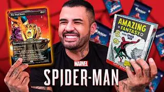 ABRI OS BOOSTERS ESPECIAIS DE HOMEM-ARANHA DO MAGIC E AGORA QUERO JOGAR