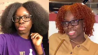 Bleaching & Dyeing My Natural Hair | Adore Cajun Spice