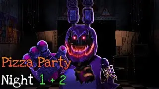 Pizza Party Night 1 & 2 [Full Walkthrough] - Roblox