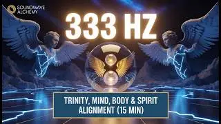 333 Hz Angel Frequency Pure Tone Meditation | Mind, Body & Spirit Alignment| 15 Minute Sound Alchemy
