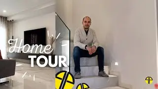 #HOMETOUR moderna casa ristrutturata con pavimenti effetto marmo