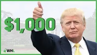 Trump Wants to Give Every American $1,000 💵 (too little too late?)