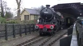LNER B1 61264 departing Pickering