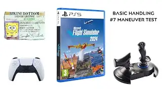 MSFS 2024 Licenses Basic Handling #7: Maneuver Test PS5 Ctrl vs HOTAS vs Gyro (Full Guide)
