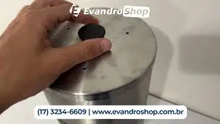Doceira Recheadeira De Churros Manual 5 Litros Inox - Ademaq