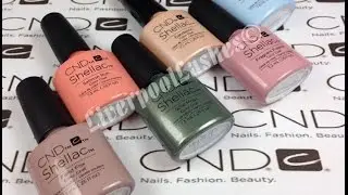 CND Flora & Fauna Shellac, Vinylux & Additives