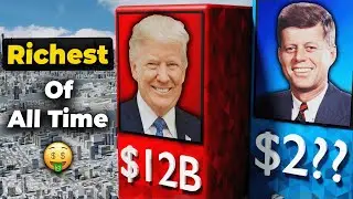 💰 Richest US Presidents of All Time | 3D Data Comparison