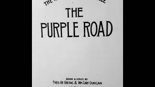 William Frederick Peters    Purple Road    Mysterious Kiss