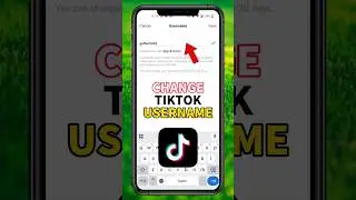How to Change Your TikTok Username in 2025! ✏️ #Shorts