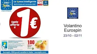 Volantino Eurospin  23/10 - 02/11